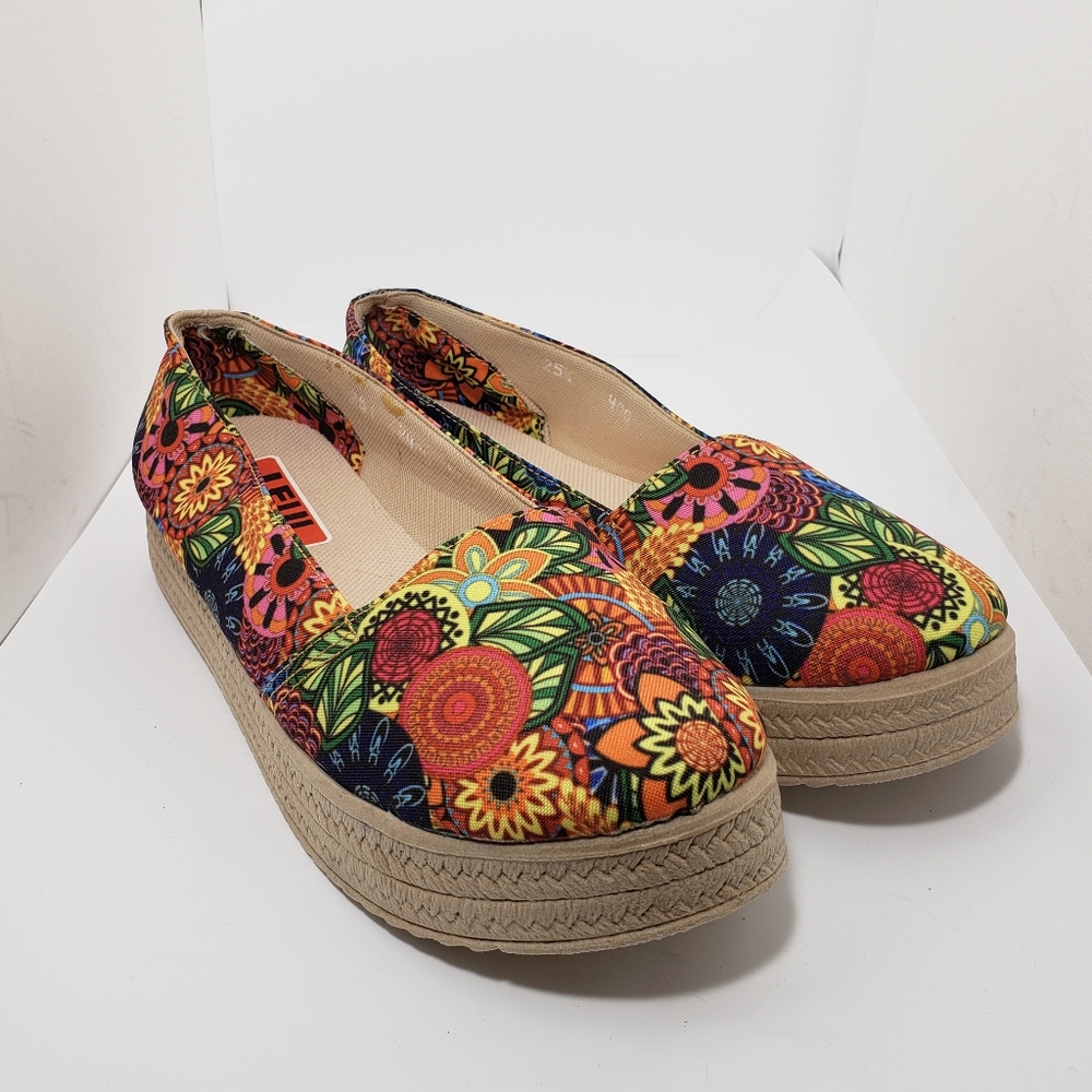 Levi Danka platform espadrilles 8.5